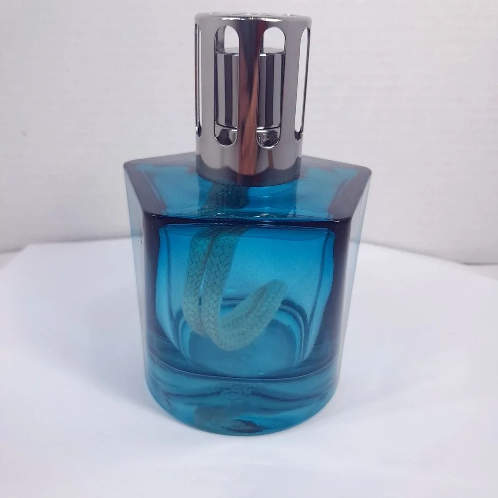 Lampe Berger Paris Penta blue Fragrance Lamp Oil Diffuser France pentagon teal